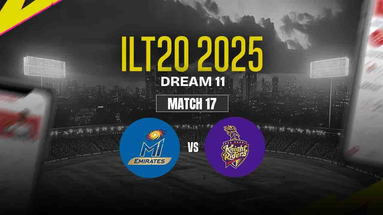 MIE vs ADKR Dream11 Prediction, MI Emirates vs Abu Dhabi Knight Riders, 14th Match