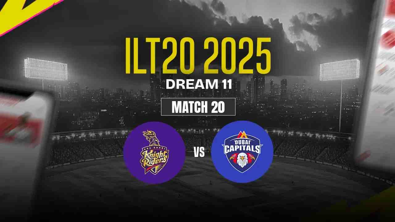 DCP vs ADKR Dream11 Prediction, Dubai Capitals vs Abu Dhabi Knight Riders, 20th Match