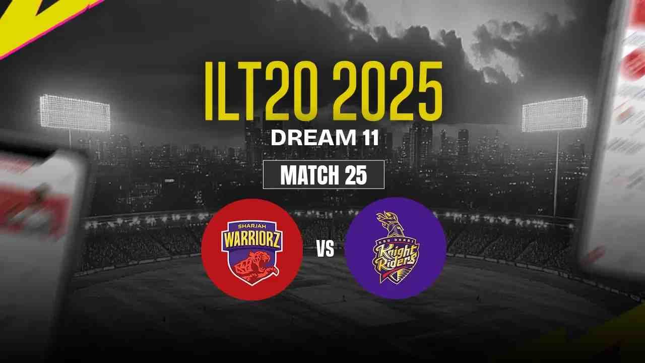 SW vs ADKR Dream11 Prediction, Sharjah Warriors vs Abu Dhabi Knight Riders, 25th Match