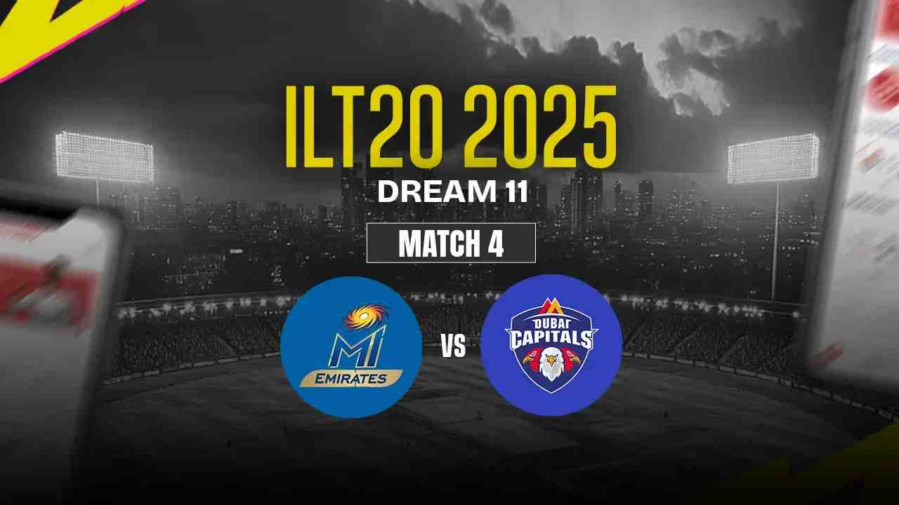 MIE vs DCP Dream11 Prediction, MI Emirates vs Dubai Capitals, 04th Match