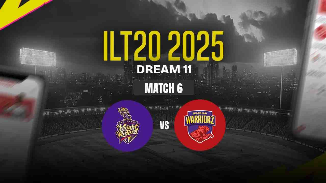 ADKR vs SW Dream11 Prediction, Abu Dhabi Knight Riders vs Sharjah Warriors, 06th Match