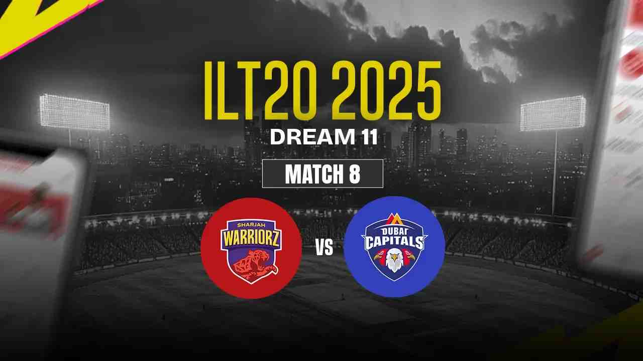 SW vs DCP Dream11 Prediction, Sharjah Warriors vs Dubai Capitals, 08th Match