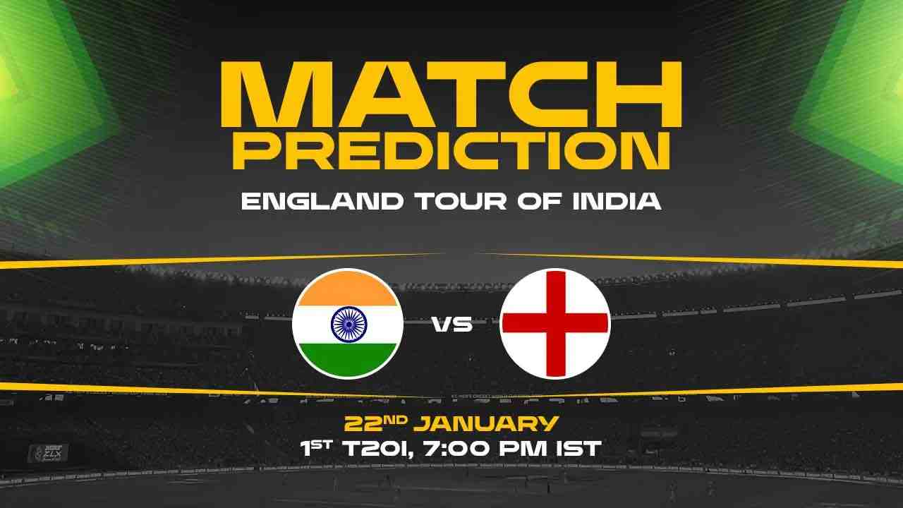 IND vs ENG 1st T20I, Match Prediction- Who Will Win Today?