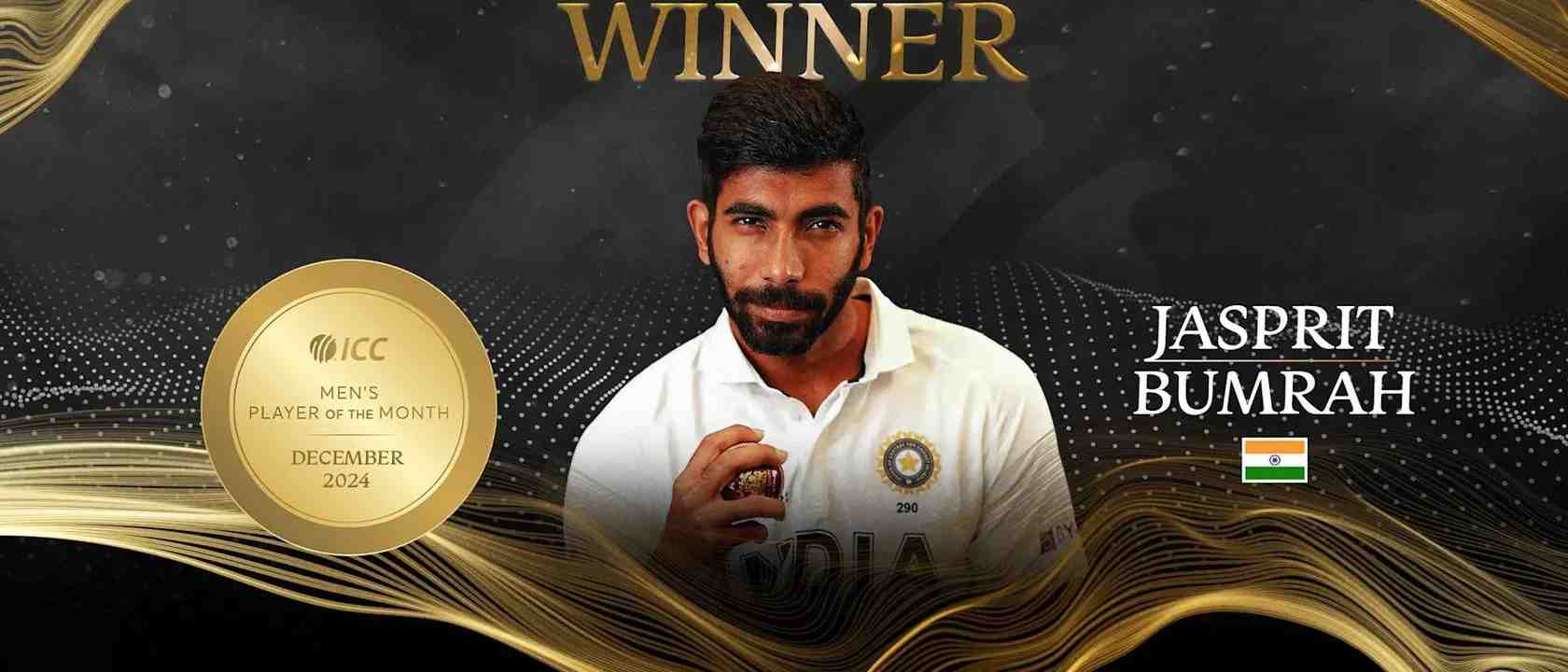 Jasprit Bumrah: ICC Men’s Player of the Month for December 2024