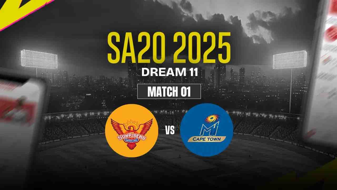 SEC vs MICT Dream11 Prediction, Sunrisers Eastern Cape vs MI Cape Town, 01st Match