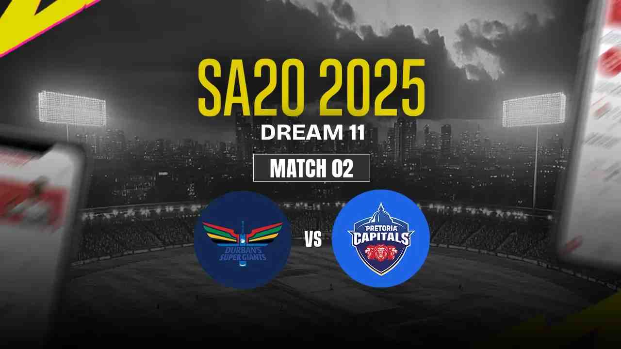 DSG vs PC Dream11 Prediction, Durban Super Giants vs Pretoria Capitals, 01st Match