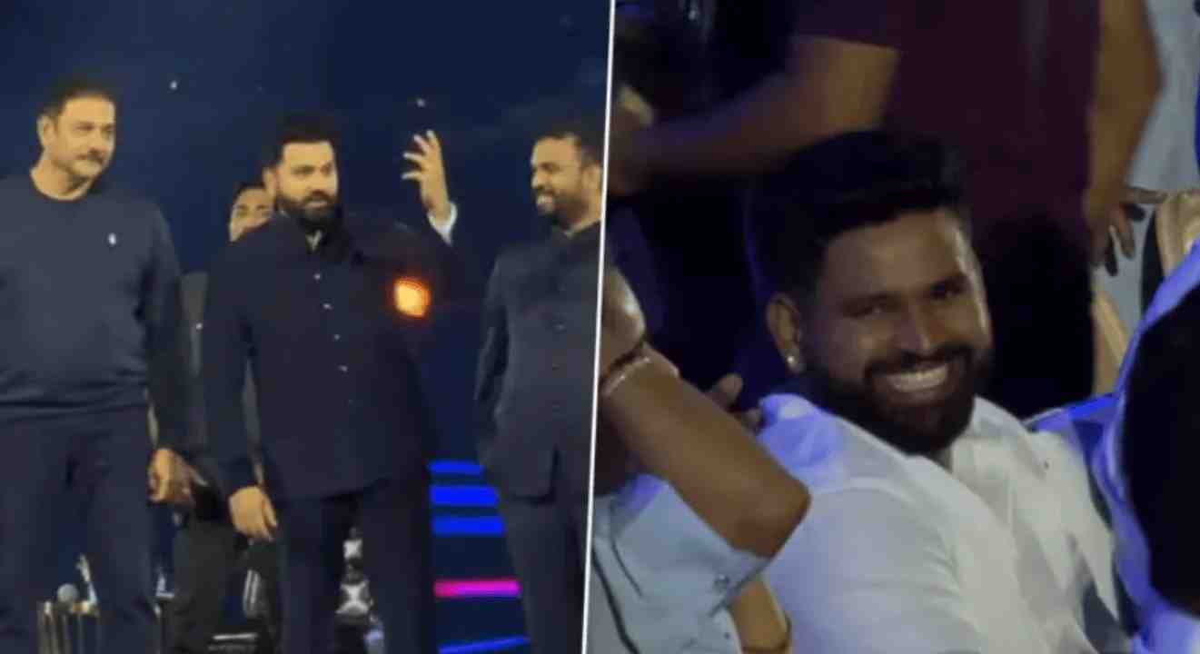 Rohit Sharma’s Fun Moment: Invites Shreyas Iyer for a Dance at Wankhede’s 50th Party