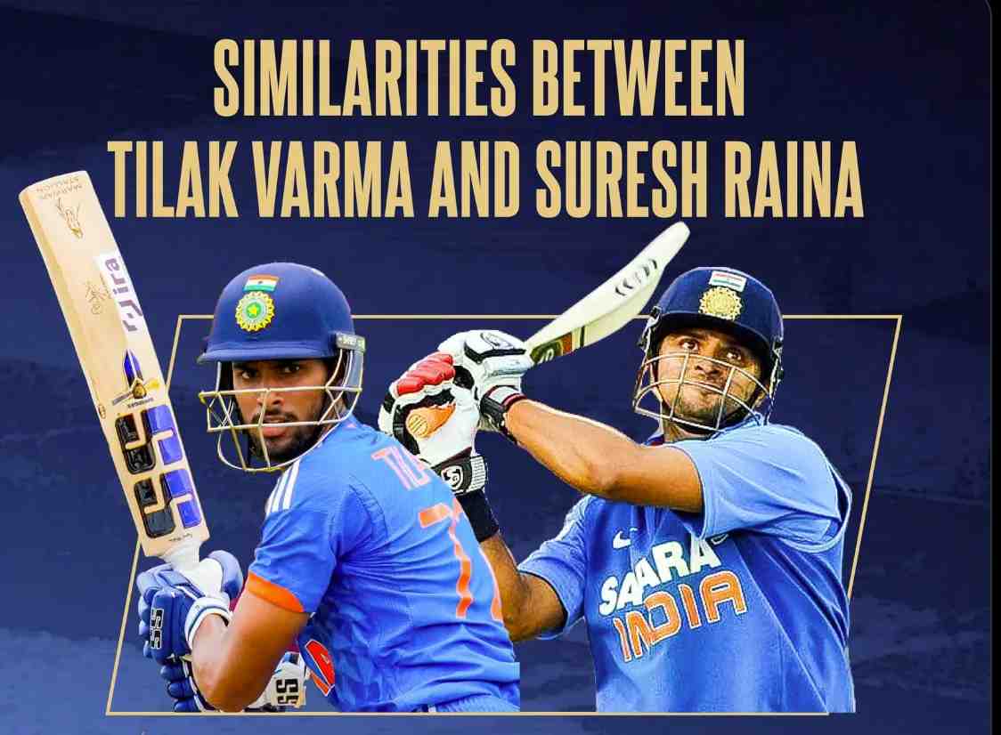 Suresh Raina & Tilak Varma: Two Left-Handers, One Cricketing Journey