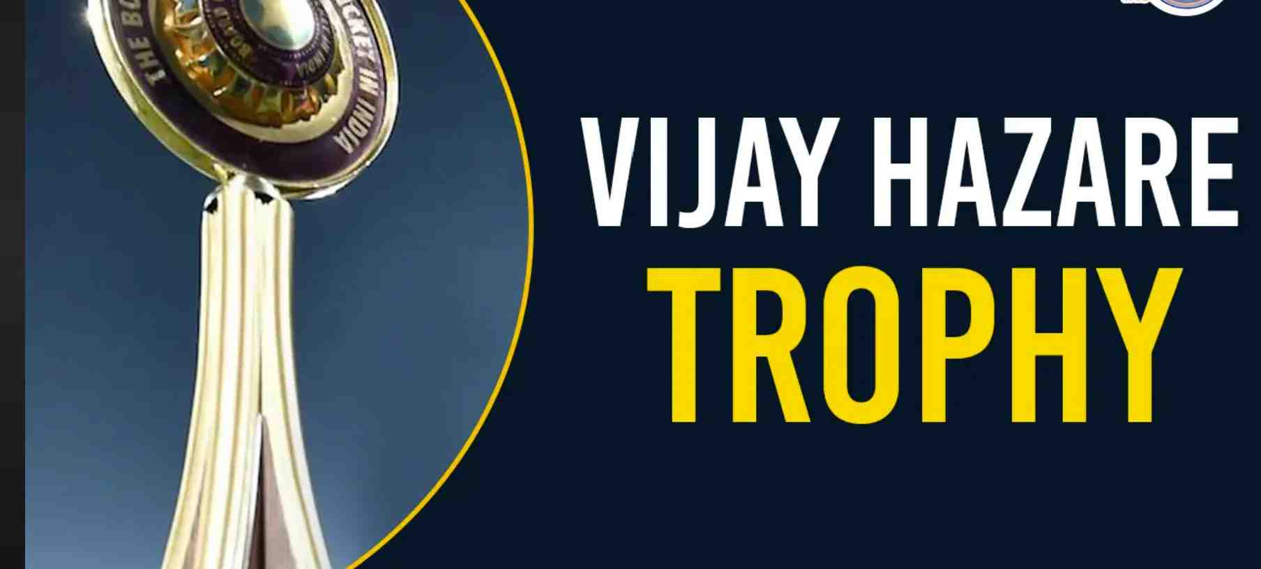 Vijay Hazare Trophy 2024-25: Teams in Knockouts, Match Schedule, and Group Stage Results