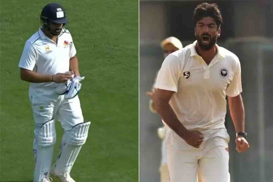 Rohit Sharma vs Umar Nazir: 6, 4, 0, 4 in Ranji Trophy match against Jammu and Kashmir