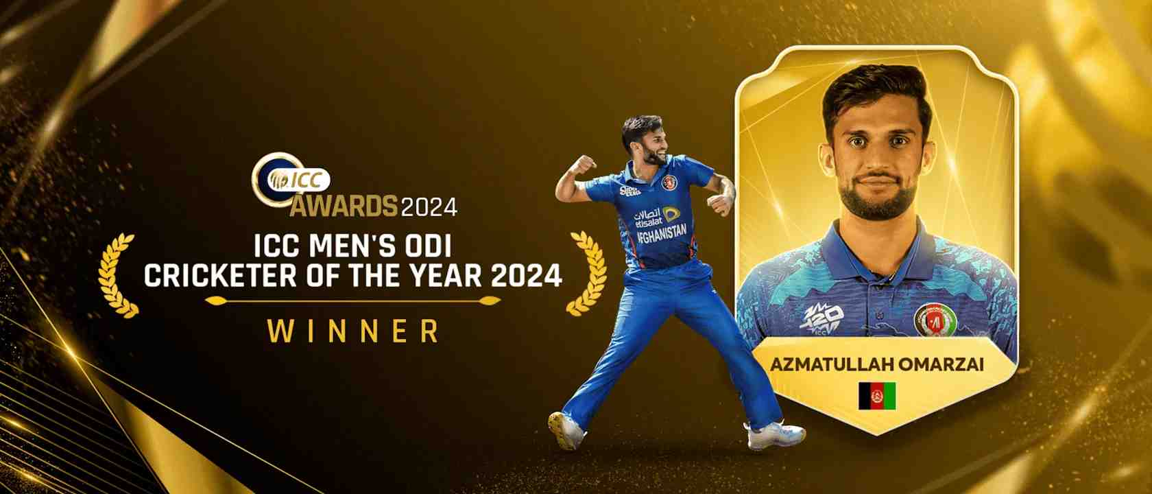 Azmatullah Omarzai Makes History as Afghanistan’s First ICC ODI Cricketer of the Year