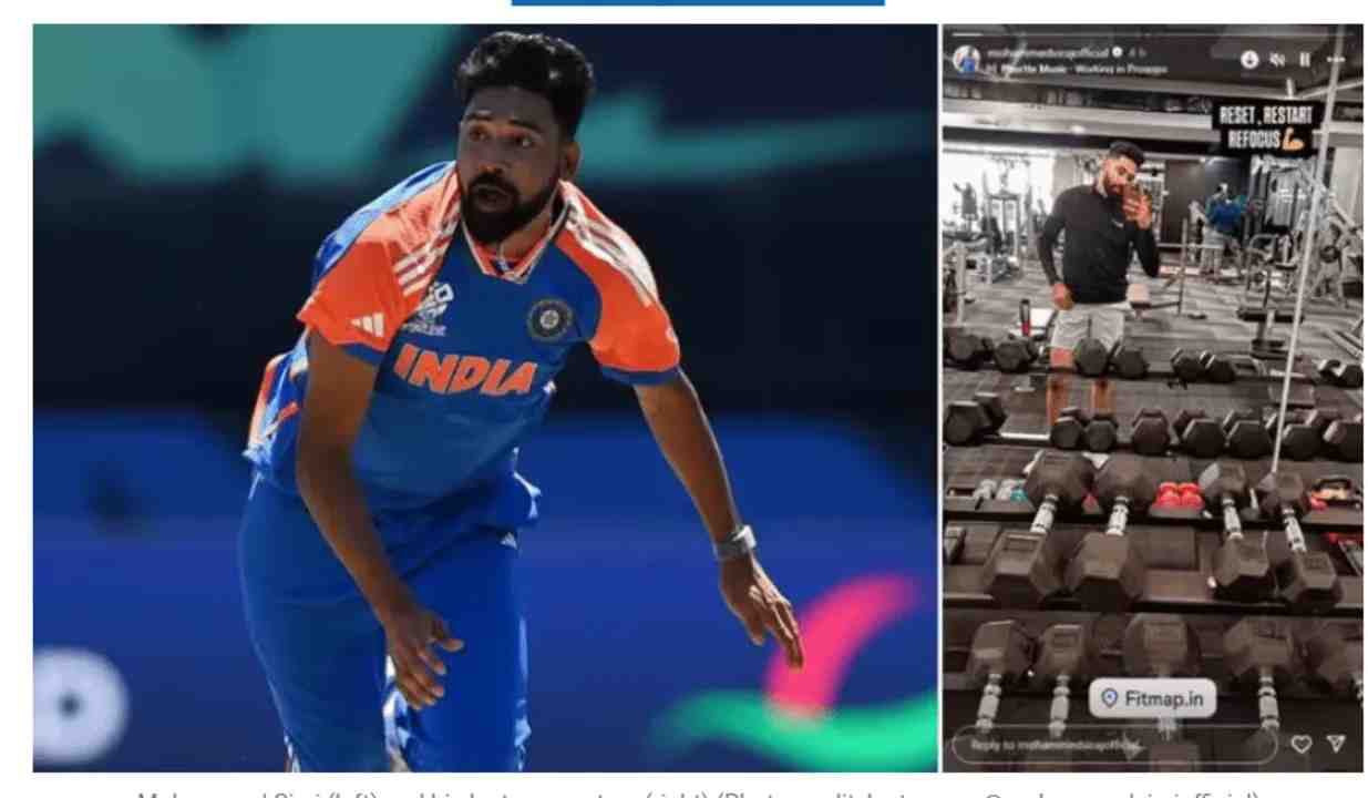 After Missing Out on India’s Squads, Mohammed Siraj Hits the Gym with a Strong Message