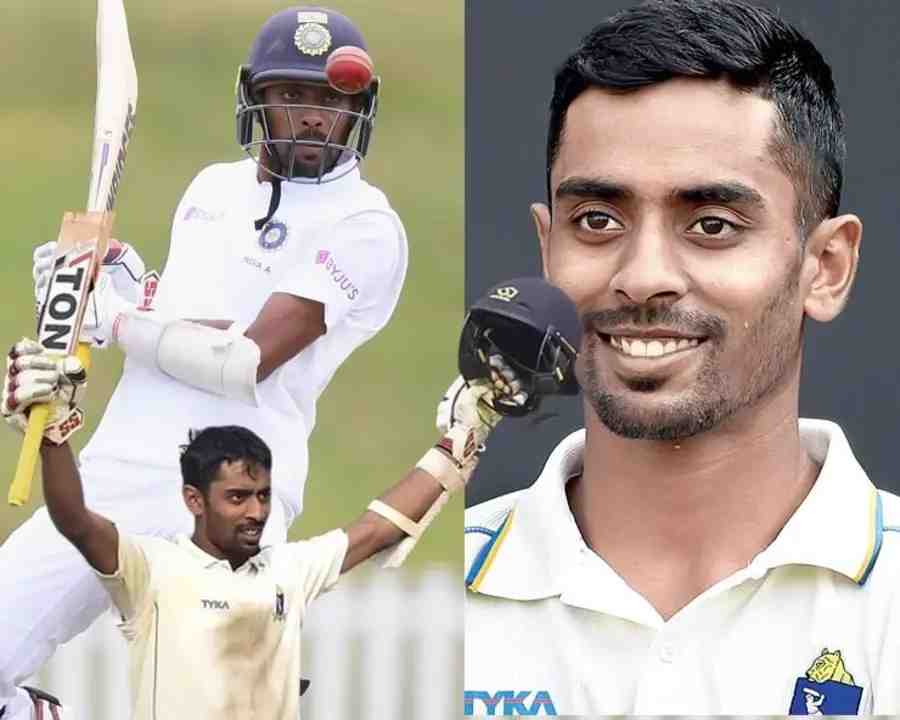 Abhimanyu Easwaran's Setback: Hairline Fracture Rules Him Out of Ranji Trophy Matches