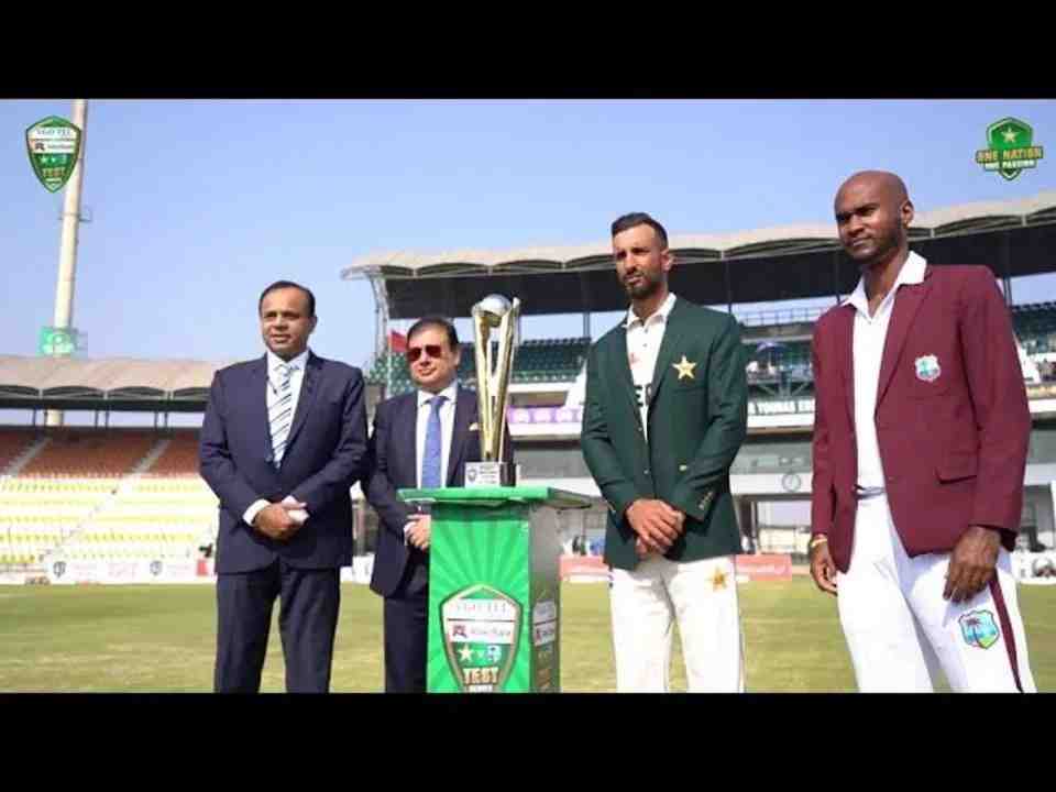 Pakistan Announces XI for 1st Test Against West Indies in Multan