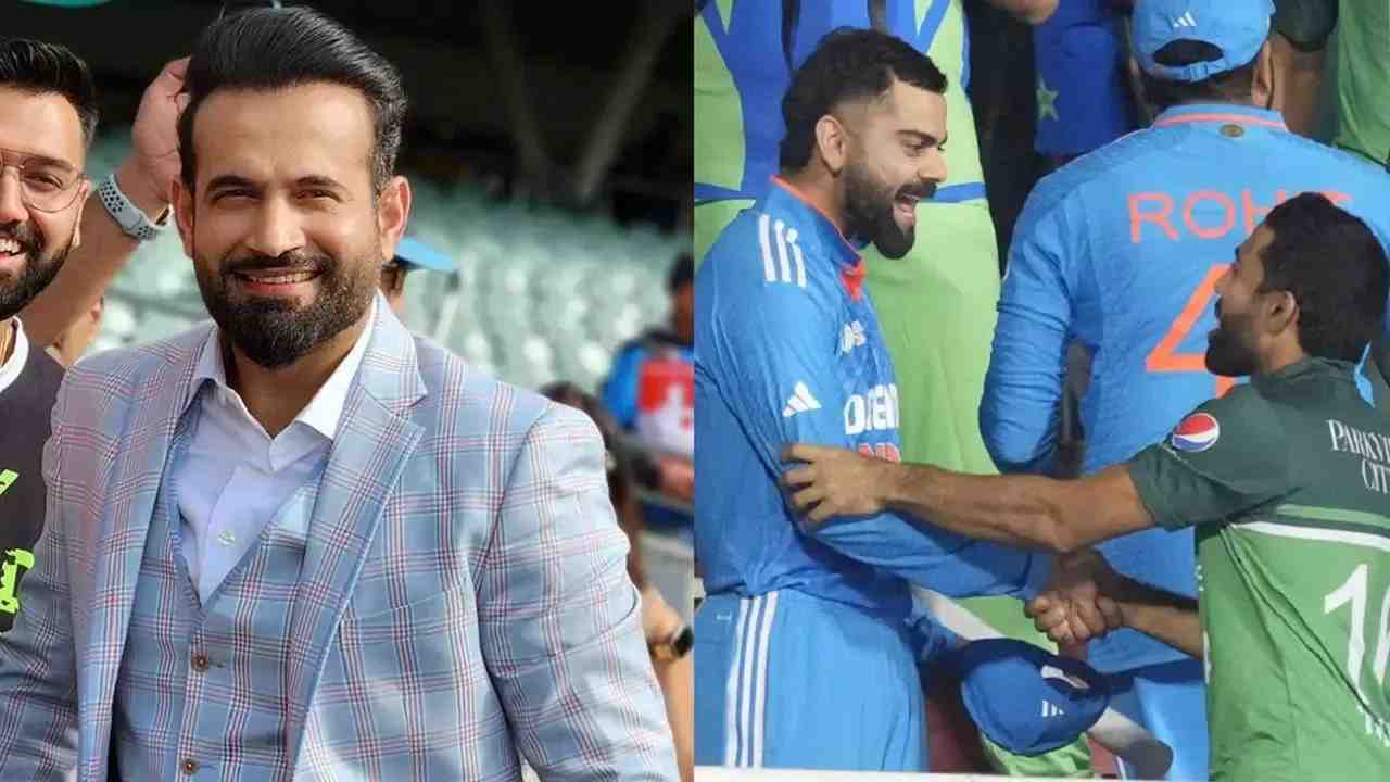 Irfan Pathan showcased his versatility by playing in the ILT20 one day and commentating on the India vs Pakistan match the next. 