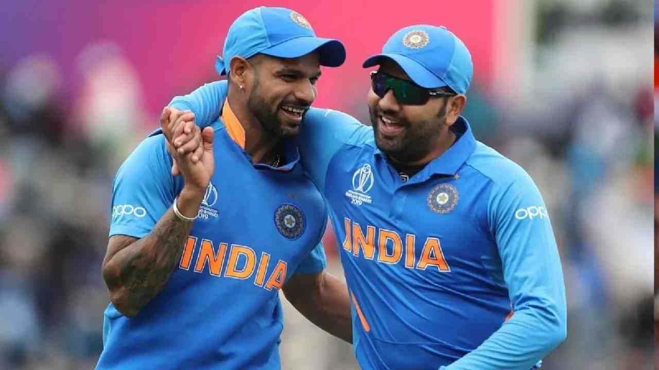 Shikhar Dhawan and Rohit Sharma 