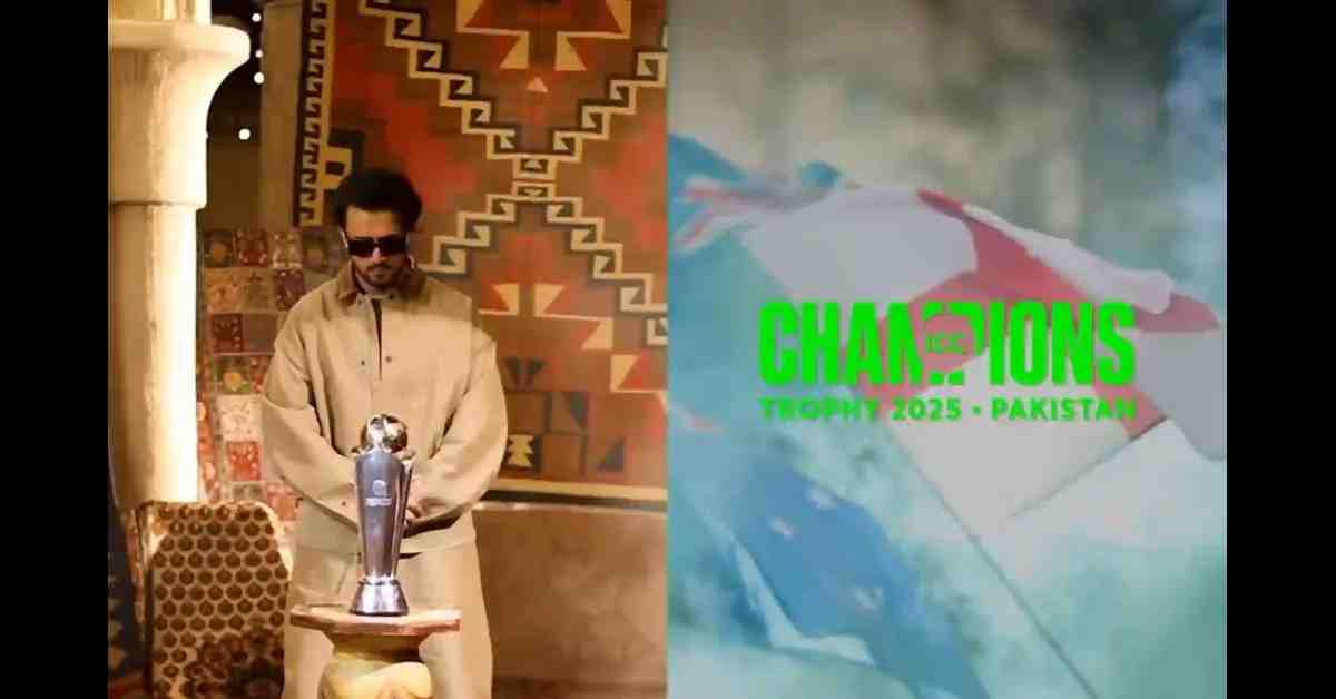 Watch: ICC Champions Trophy 2025 official anthem song "Jeeto Baazi Khel Ke" by Atif Aslam