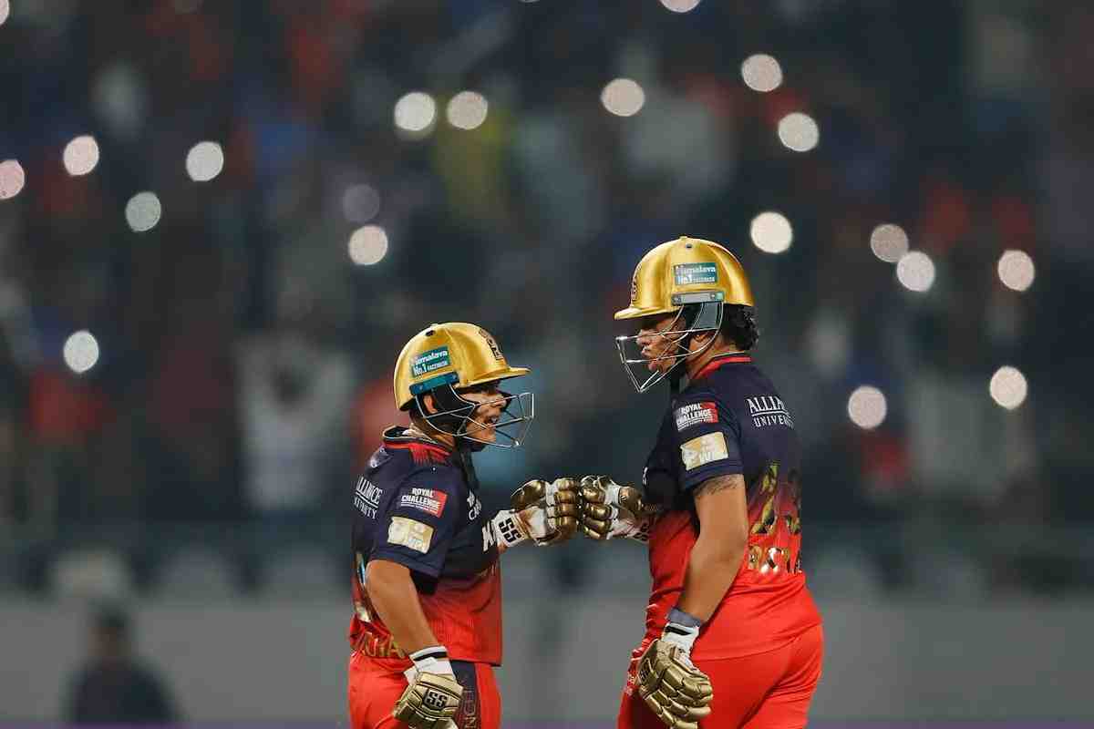 Richa Ghosh creates history by smashing the fastest fifty for RCB  just 23 balls against Gujarat Giants.