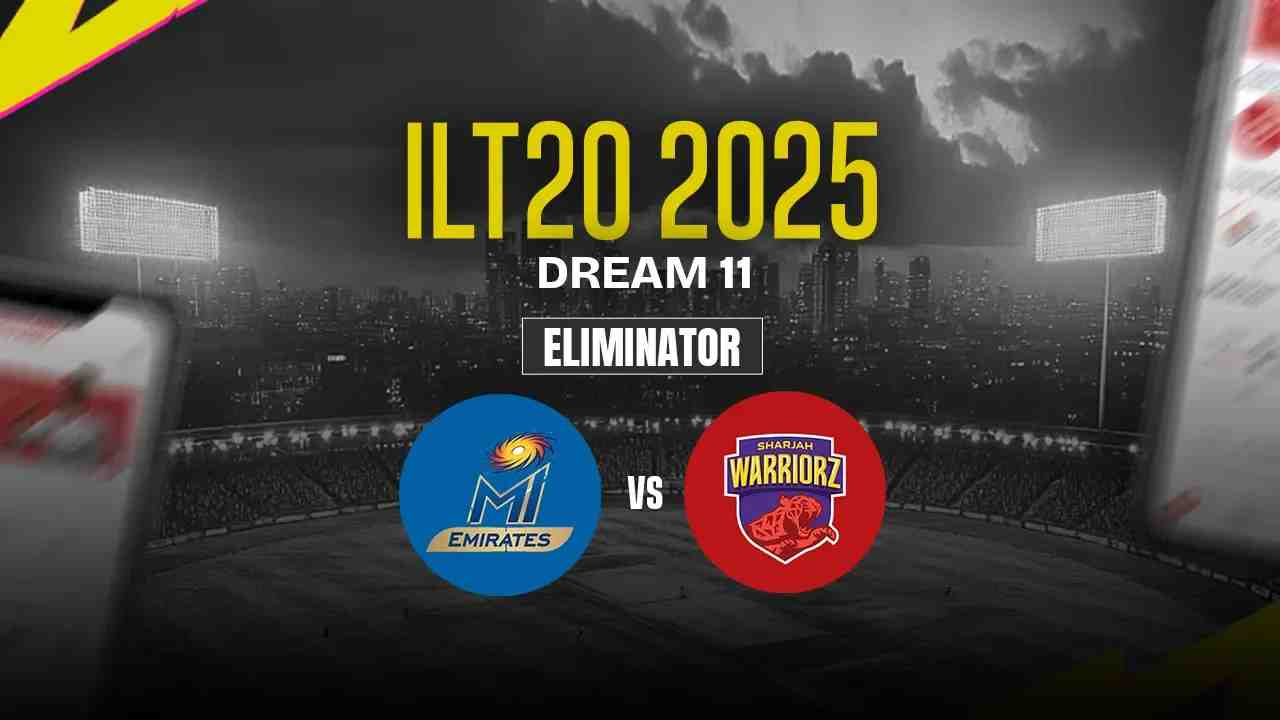 MIE vs SW Dream11 Prediction, MI Emirates vs Sharjah Warriors, Eliminator Match