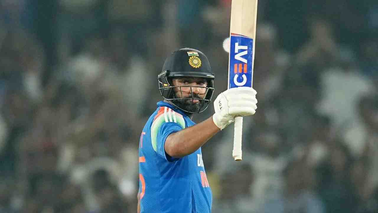 Fiery Rohit Sharma scores 32nd ODI century in great fashion