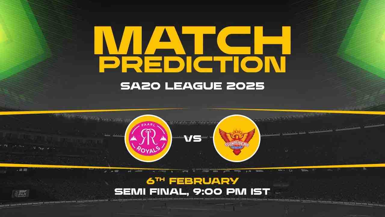 SA20: Qualifier 2, PR vs SEC, Match Prediction - Who Will Win Today?