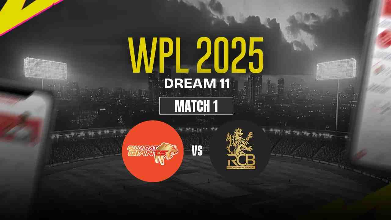 GG-W vs RCB-W Dream11 Prediction, Gujarat Giants vs Royal Challengers Bangalore, 1st Match