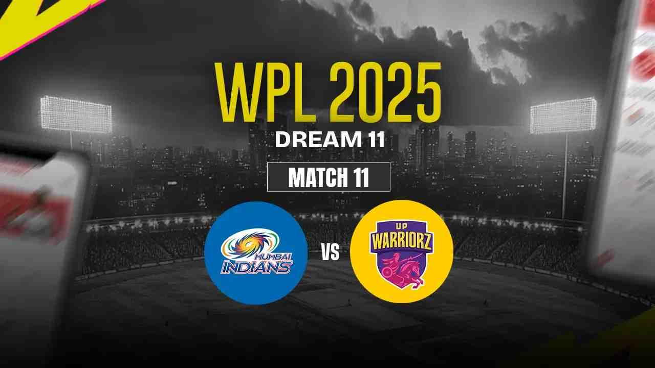 MIW vs UPW Dream11 Prediction, Mumbai Indians vs UP Warriorz