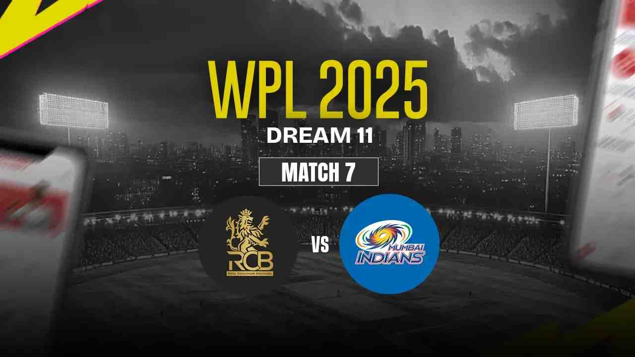 RCBW vs MIW Dream11 Prediction, Royal Challengers Bangalore vs Mumbai Indians, 7th Match