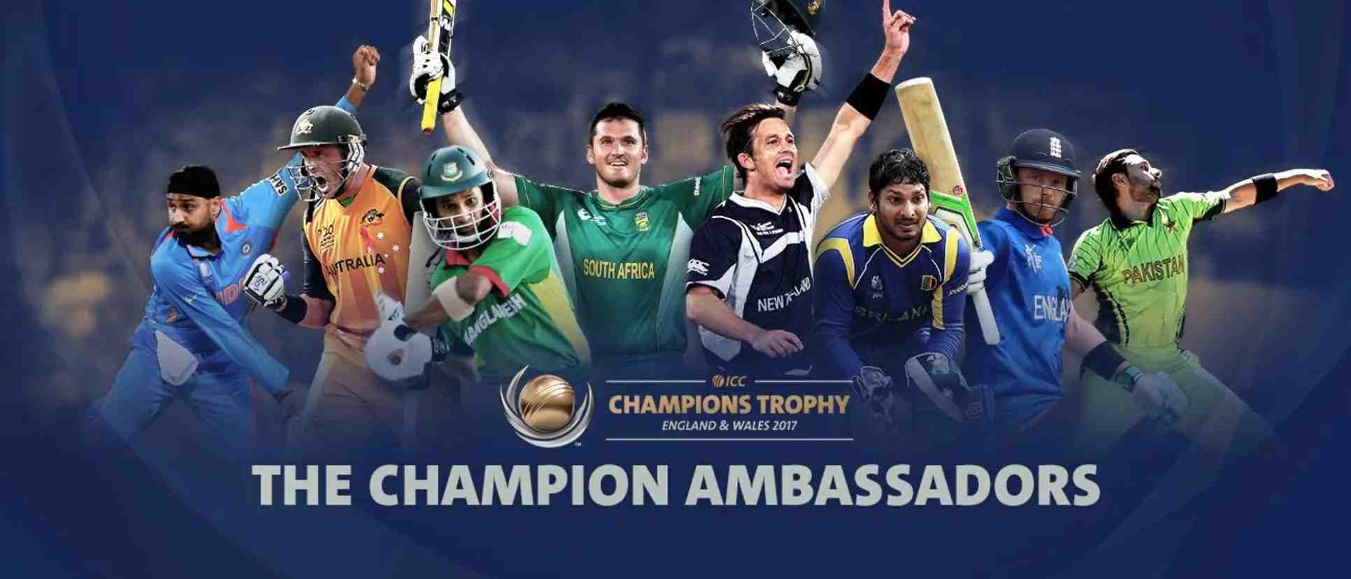 ICC names Sarfaraz Ahmed, Shikhar Dhawan, Shane Watson, and Tim Southee as Brand Ambassadors for the 2025 Champions Trophy