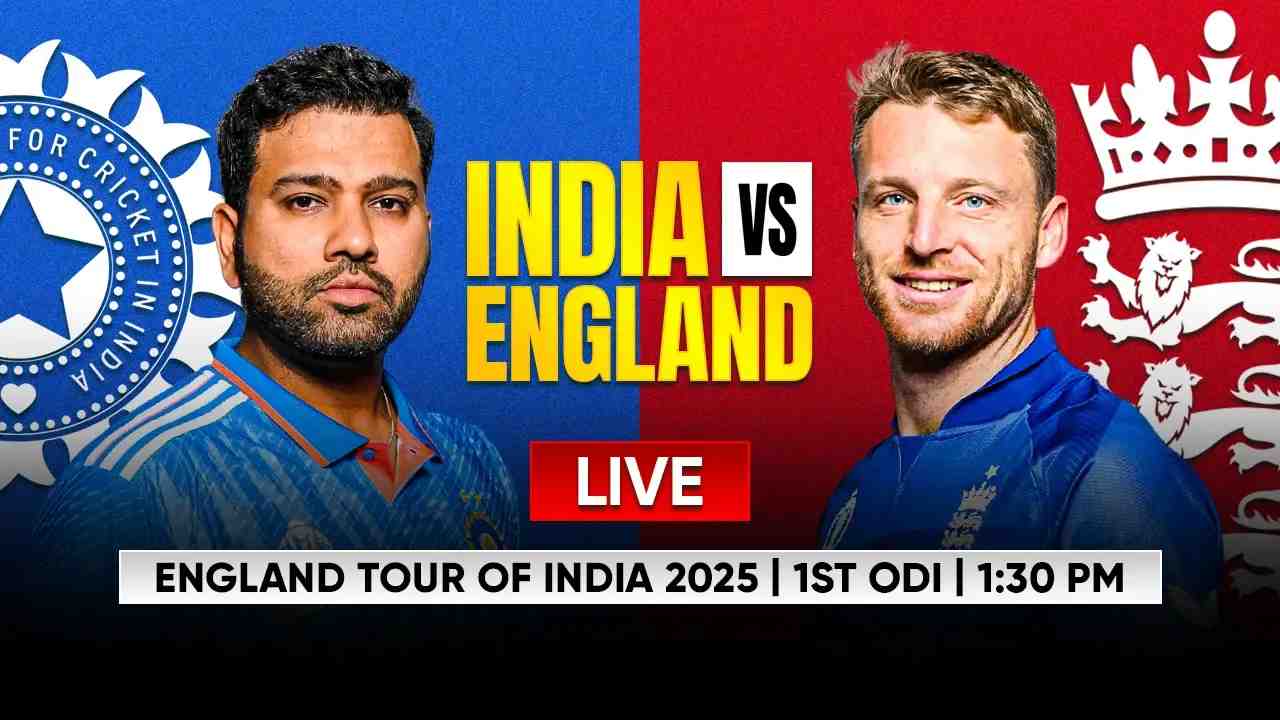 IND vs ENG LIVE SCORE, 1st ODI: