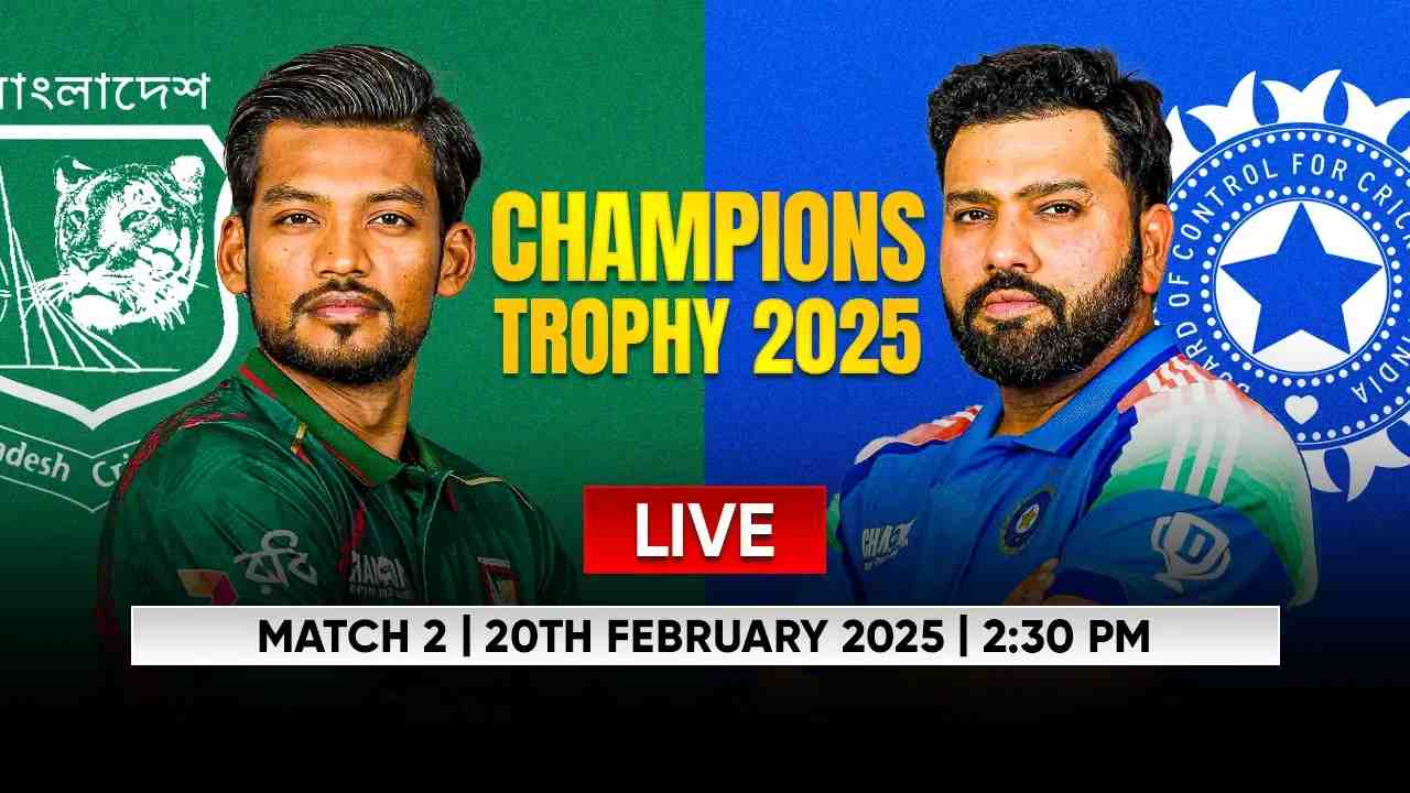 Bangladesh vs India 2 ODI Match - Live Cricket Score