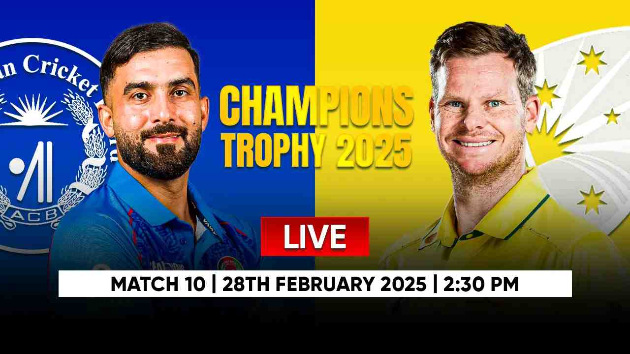 Afghanistan vs Australia, 10th Match, Group B - Live Cricket Score & Commentary  