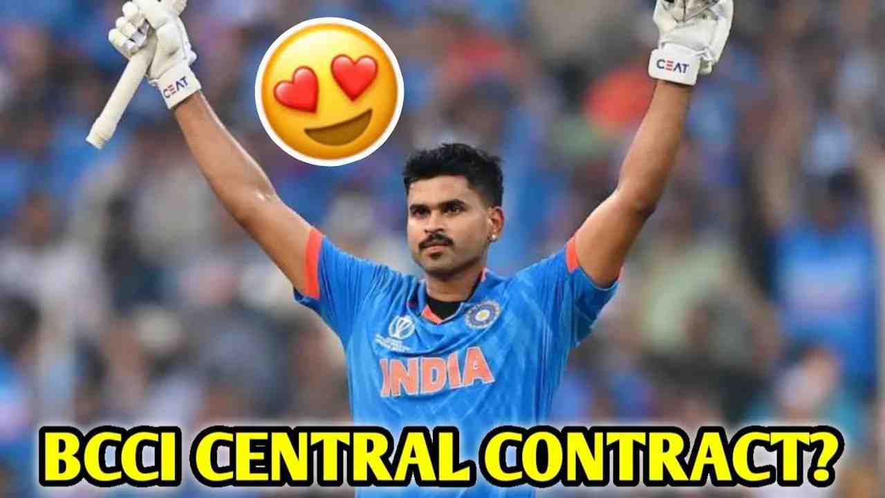 Indian cricketer Shreyas Iyer is set to regain his BCCI Central Contract after being excluded last year. 