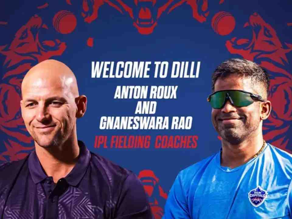  Delhi Capitals Enhance Coaching Staff with Two New Fielding Coaches for IPL 2025