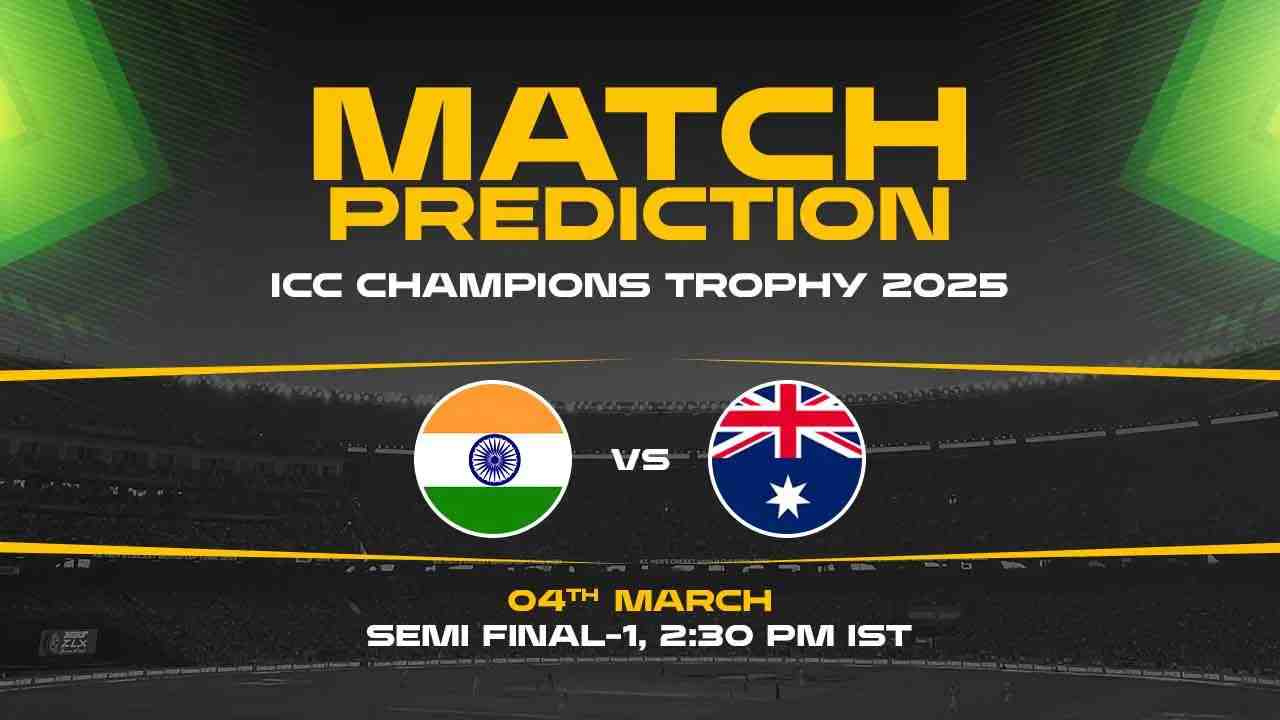 IND vs AUS Today Match Prediction – Who Will Win?