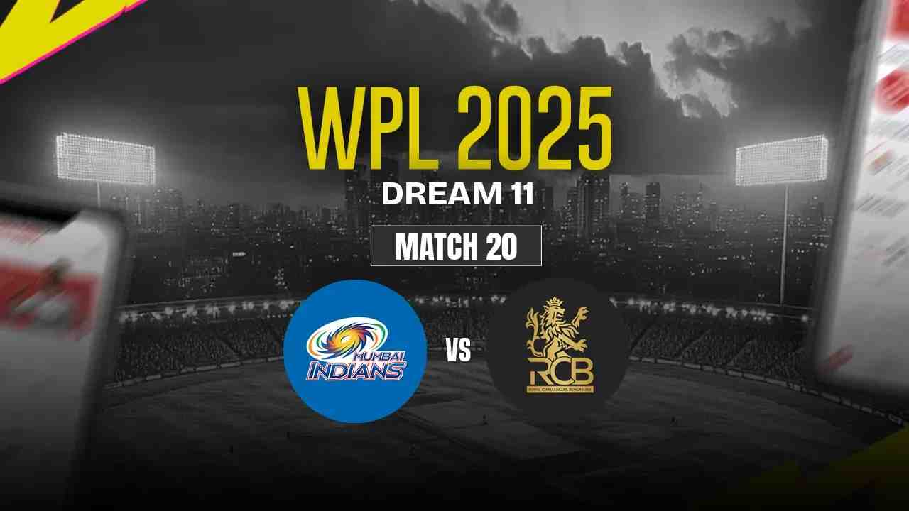 MIW vs RCBW Dream11 Prediction, Mumbai Indians vs Royal Challengers Bangalore