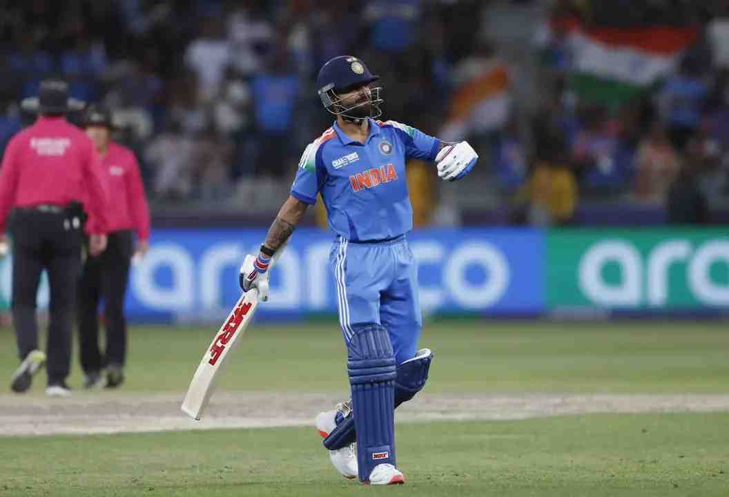 Virat Kohli Makes History as the First Player to Reach 1,000 Runs in ICC Knockout Matches