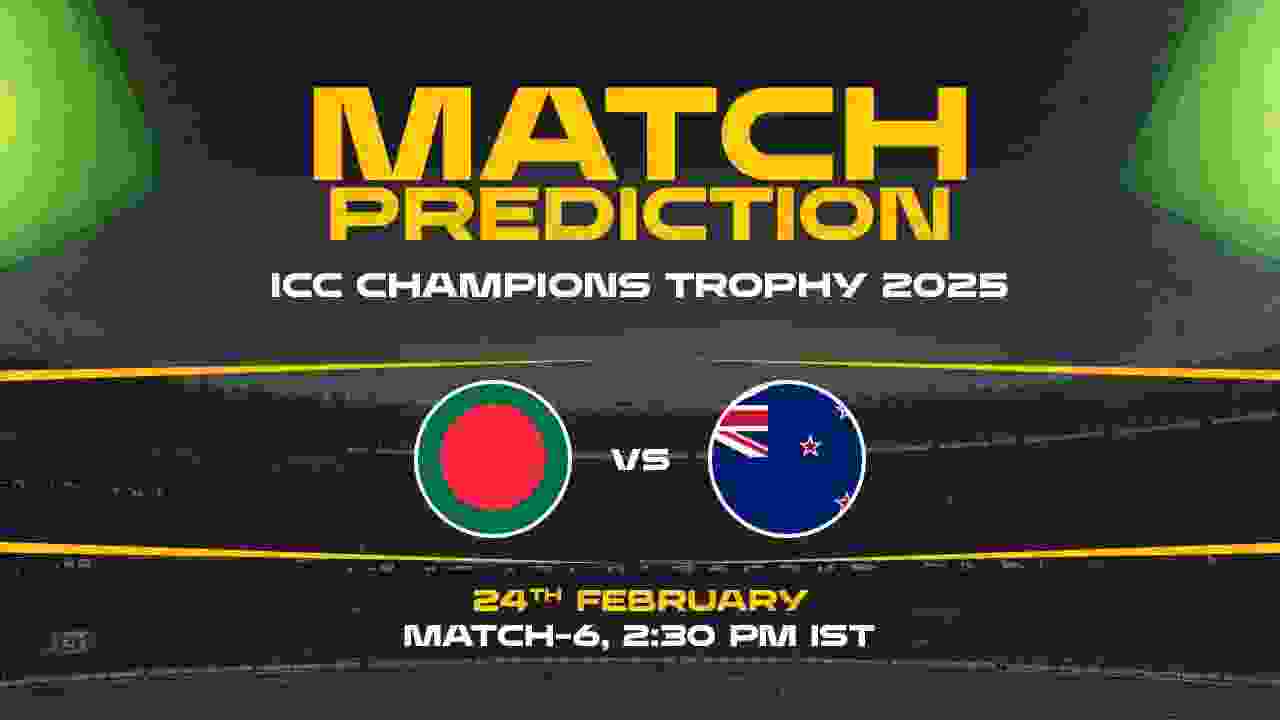 BAN vs NZ Today Match Prediction – Who Will Win?