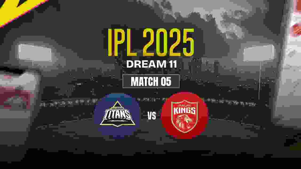 GT vs PBKS Dream11 Prediction, Gujarat Titans vs Punjab Kings