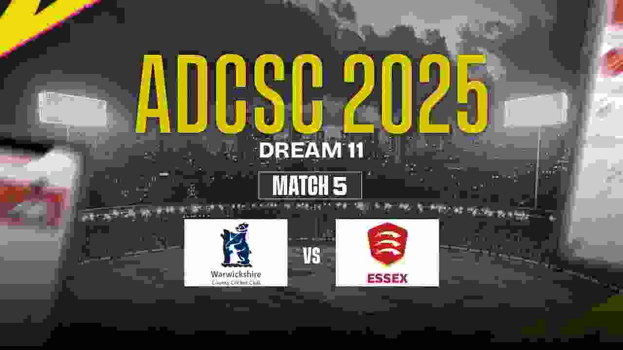 WAS vs ESS Dream11 Prediction, Warwickshire vs Essex