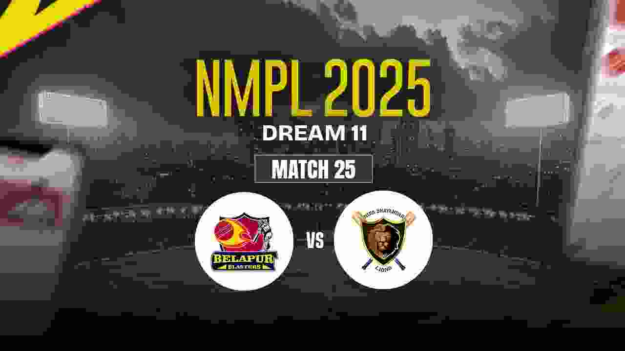 BEB vs MBL Dream11 Prediction, Belapur Blasters vs Mira Bhayandar Lions