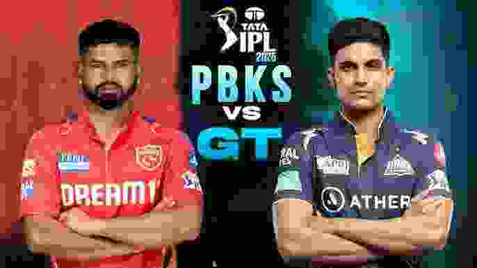 PBKS VS GT IPL Match Live Streaming: Where & How to Watch on the tv and online mobile