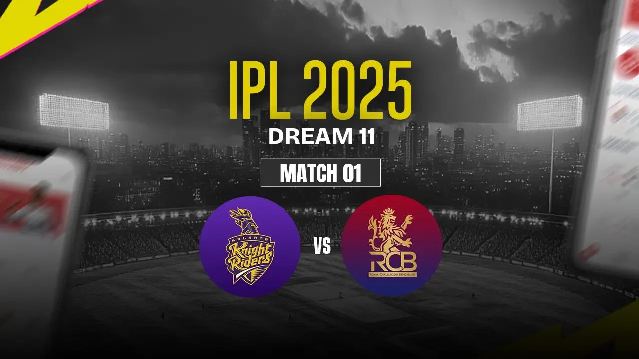 KKR vs RCB Dream11 Prediction, Kolkata Knight Riders vs Royal Challengers Bengaluru