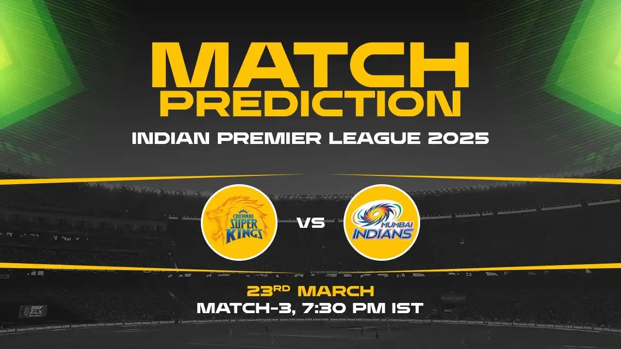 CSK vs MI Today Match Prediction – Who Will Win? 